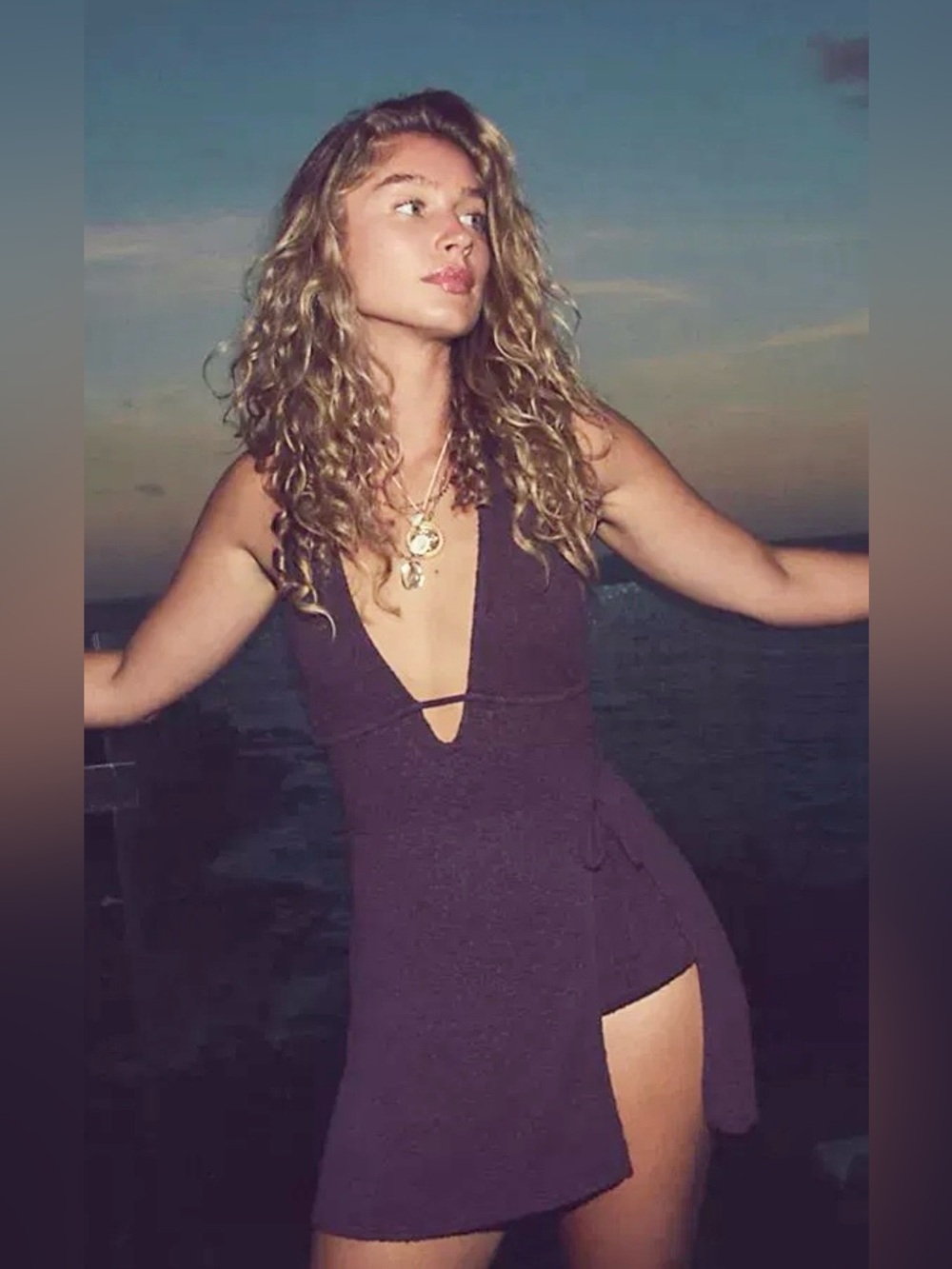 NWT FREE PEOPLE FREE EST TEGAN ROMPER FUDGE
